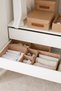 2-Piece Jute Children's Room Closet Drawer Underwear Organizer Storage Box Organizer - 3