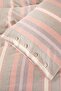 Arlo Terracotta Double Yarn Dyed Duvet Cover Set - 4
