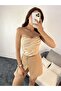Women's Knitwear Bustier Beige/cream - 4