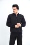 Dad Acrylic Thread Shirt Collar Single Pocket Thick Men's Sweater - 3