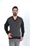 Dad V-Neck Autumn-Winter Thick Men's Sweater - 2