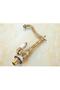 Sink Antique Kitchen Sink Faucet Antique Vintage Hot Cold Rustic Gold - 6