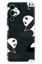 Pova Neo 2 Case Silicone Patterned Illustrated Uv Cover Pandas - 2