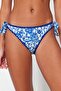 Şal Desen Nakışlı Regular Normal Bel Bikini Altı TBESS23BA00232 - 4