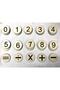 Educational Tutorial Mathematics Processes Addition Subtraction Division Multiplication 36 Pieces Children's Game - 2