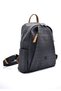 Women's Black 9 Compartment Backpack Tm1019-5 - 6