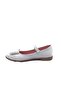 3996 Girl's Bow Tie Velcro Ballerina Shoes - 4