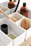 12-Piece White Children's Room Cabinet Laundry Drawer Organizer Storage Box Organizer - 5