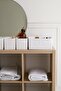 12-Piece White Children's Room Cabinet Laundry Drawer Organizer Storage Box Organizer - 6