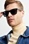 Apss012201 Model Unisex Black Sunglasses