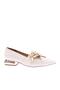 1333-22y Women's Pointed Toe Chain Shoes with Crossover Top - 2