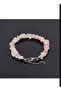 Broken Natural Stone Pink Quartz Bracelet 141014 - 2
