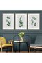 Natural Wooden Framed 3-Piece Painting Set Hpn030