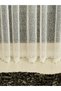 Eco 8020 Patterned 1 to 2.5 Medium Pleated Tulle Curtain