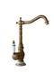 Sink Antique Kitchen Sink Faucet Antique Vintage Hot Cold Rustic Gold - 5