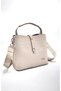 Women's Stone 5-Compartment Adjustable Long Strap Bag and Wallet Combination - 8