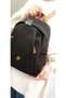 Women's Black 9 Compartment Backpack Tm1019-5 - 2