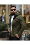 Winter Mobile Hooded Men's Coat