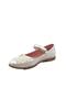 3997 Girl's Bow Velcro Ballerina Shoes - 3
