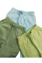 Baby Booties Bottom Breathable Fabric Solid Color (Pack of 3 - Water Green - Mold Green) - 4