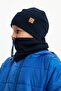 Baby Boy Kid Trend Style Hat Beanie Neck Collar Set Comfortable 100% Cotton Camisole - 2