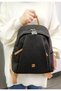 Women's Black 9 Compartment Backpack Tm1019-5 - 7