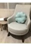 Daisy Pillow| Daisy Throw Pillow Blue