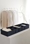 6-Piece Navy Blue Premium Bathroom Cabinet Drawer Underwear Organizer Storage Box Organizer