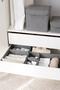 12-Piece Gray Children's Room Closet Laundry Drawer Organizer Storage Box Organizer - 7
