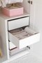 2-Piece Powder Children's Room Closet Drawer Underwear Sock Organizer Honeycomb Accordion Organizer - 6