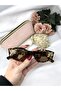 Vado Cat Eye Vintage Leopard Women's Sunglasses - 3