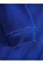 Unisex Oversize Atlanta Georgia Printed Cobalt Blue Hooded Sweatshirt - 6