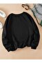 Crew Neck Printed Oversize Unisex Sweatshirt - 2