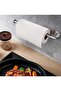 Profile Black Metal Solo Roll Towel Holder - Adhesive Napkin Holder - 3