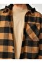 Plaid Lumberjack Shirt Pockets Collar Detailed Buttons - 5
