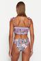 Çiçek Desenli V Kesim Normal Paça Bikini Altı TBESS23BA00220 - 6