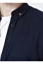 Lemon Shirt Collar Navy Blue Men's Shirt E-austen-y - 3