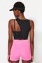 Knitted Sports Bra with Black Mid Support/Styling Rope Strap THMSS23SS00017 - 5