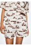 Patterned Cotton Shorts - 7