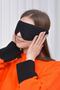Washable Black Cotton Sleeping Mask Eye Patch - 4
