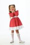 Red Polka Dot Patterned Frilly Girl's Dress - 4