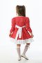Red Polka Dot Patterned Frilly Girl's Dress - 7