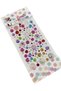 Sticker 3d Stone Round Borders Large Small Colorful Mixed Sticker Label 1 Pack - 2