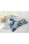 Kanagawa Themed 3D Digital Printed Double Duvet Cover Set - 2