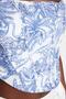 Çok Renkli Crop Astarlı Korse Detaylı Çiçek Desenli Dokuma Poplin Büstiyer TPRSS23BS00063 - 6