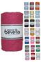 Scalloped Macrame Thread 3mm Scalloped Cotton Single Twist Macrame Thread Fuchsia