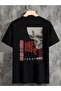 Unisex Black Oversize T-shirt Berserk Back Printed
