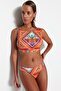 Tropikal Desenli Normal Paça Bikini Altı TBESS22BA0306 - 2