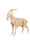3d Wooden Puzzle - Goat - 3