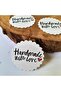 30 Pieces 5cm Adhesive Sticker Flower Cut Packaging Gift Label - handmade With Love Wholesale - 2